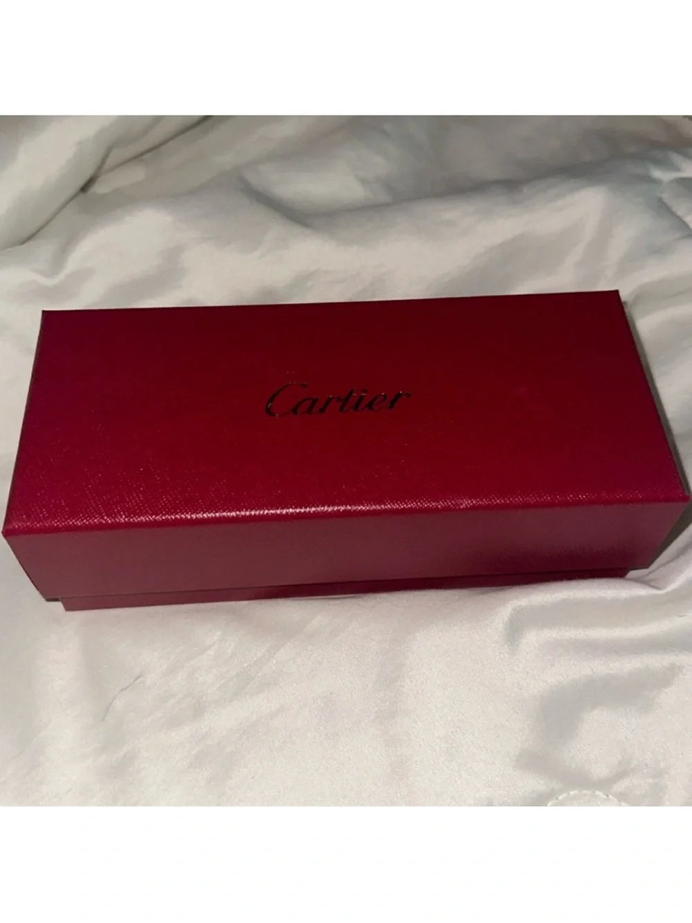 Cartier Rimless Men's Sunglasses with Purple Gradient Lenses